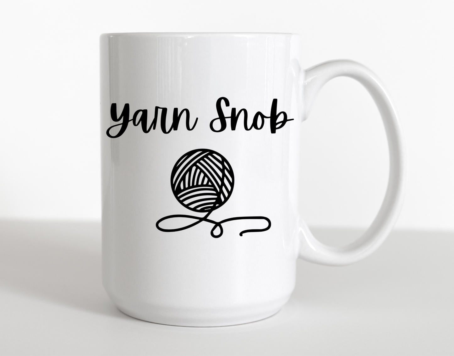 "Yarn Snob" Mug