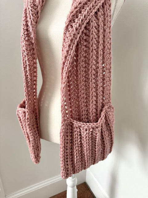 Hooded Pocket Scarf