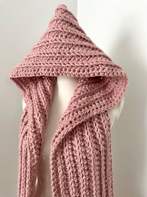 Hooded Pocket Scarf