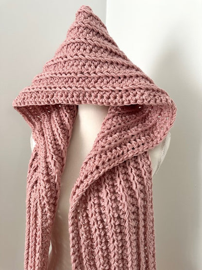 Hooded Pocket Scarf
