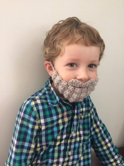 Crocheted Beard - Custom Color