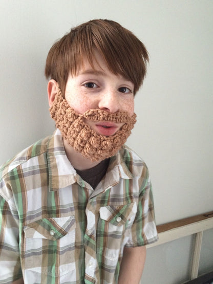 Crocheted Beard - Custom Color