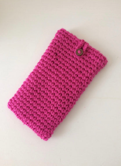 Crocheted Sunglasses Case
