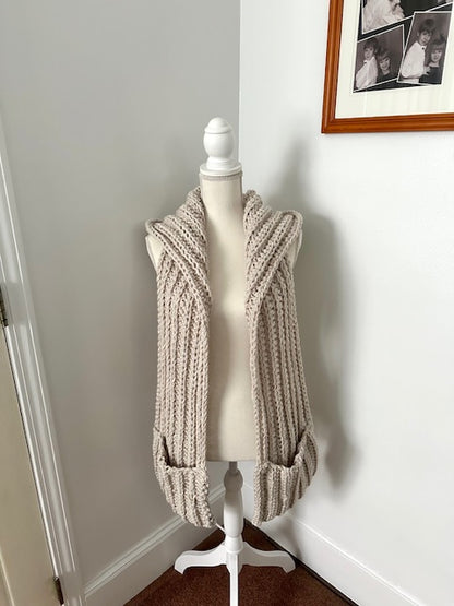 Hooded Pocket Scarf Pattern