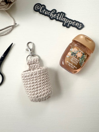 Hand Sanitizer Keychain Pattern