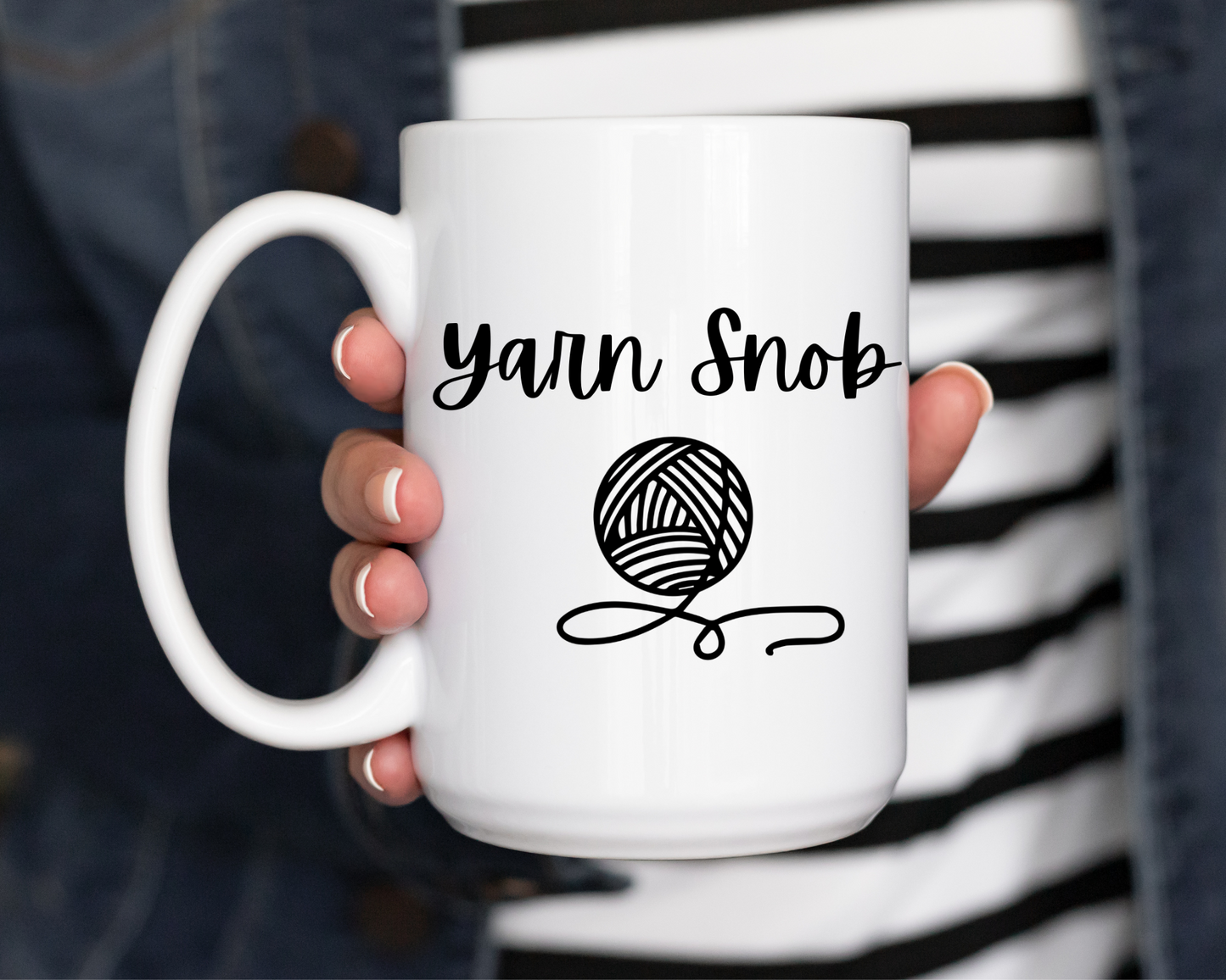 "Yarn Snob" Mug