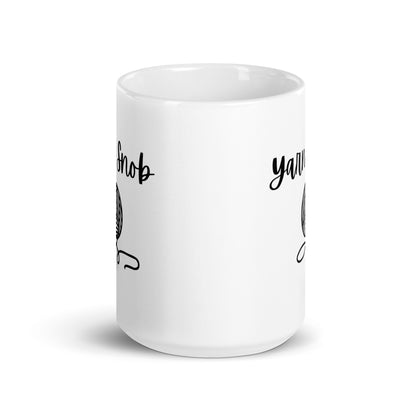 "Yarn Snob" Mug