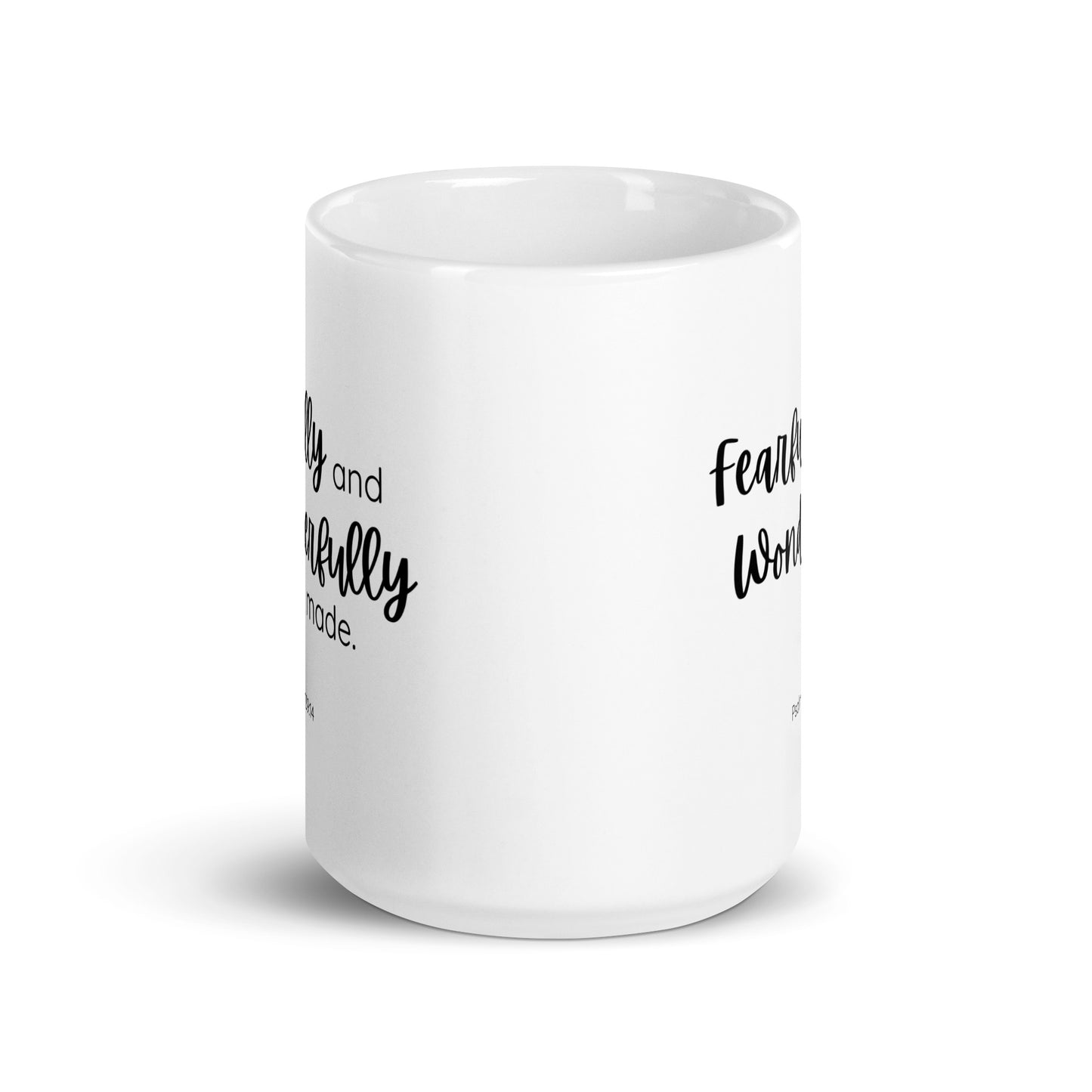 "Fearfully and Wonderfully Made" Psalm 139:14 Mug